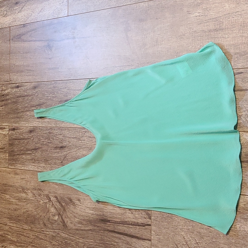 Babaton Mint Green Silk top